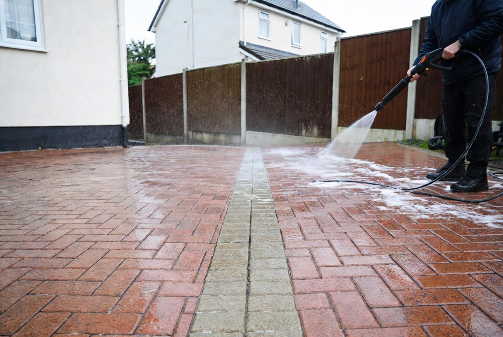 Pressure washing